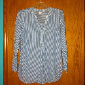 Blue and White Tunic